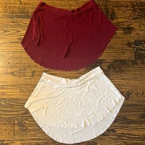 bullet pointe skirts!